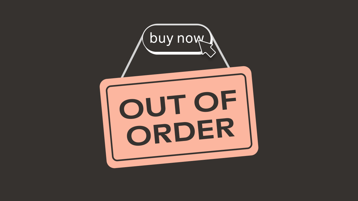 out of order